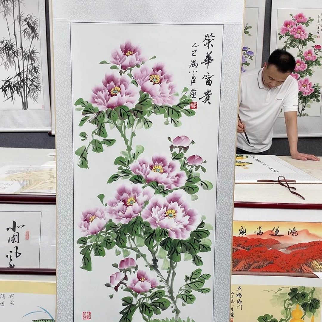 国画手绘作品手绘作品