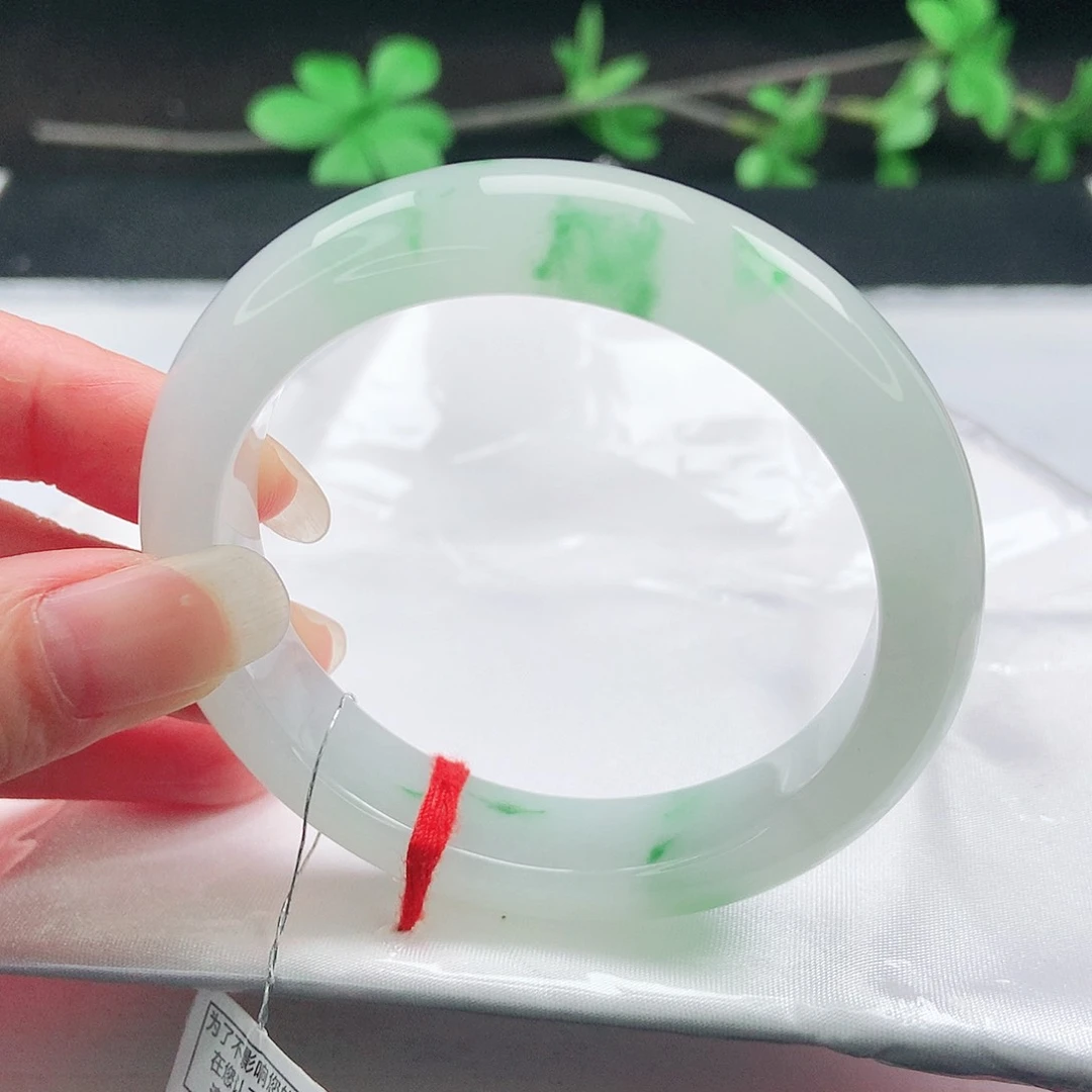 未镶嵌手镯翡翠53圈