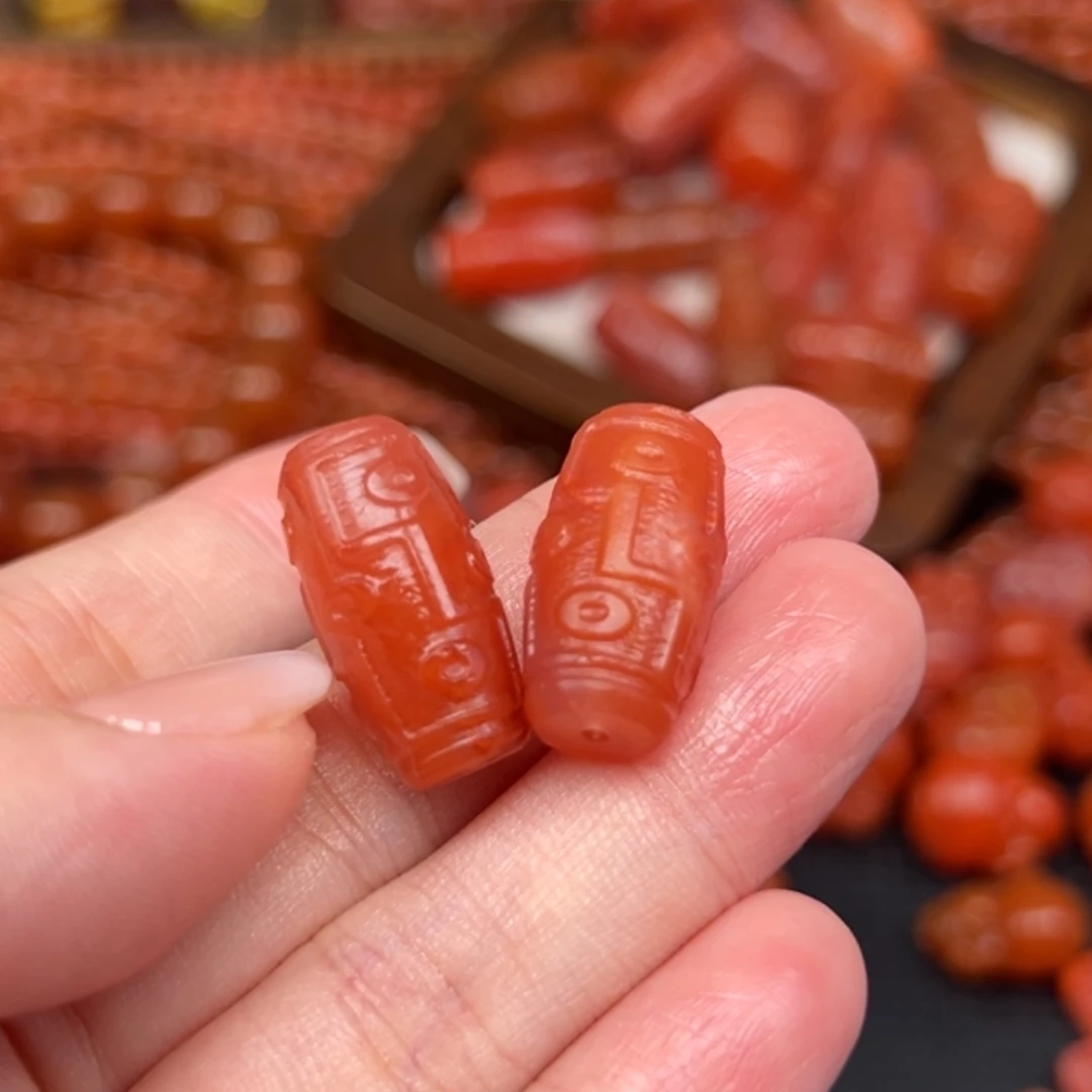 南红玛瑙未镶嵌吊坠(不含链)