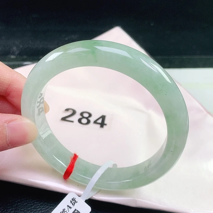 未镶嵌手镯翡翠61.4圈口284