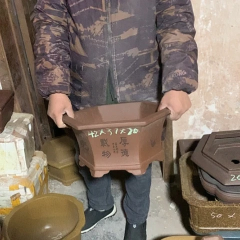 花盆紫砂手工制作