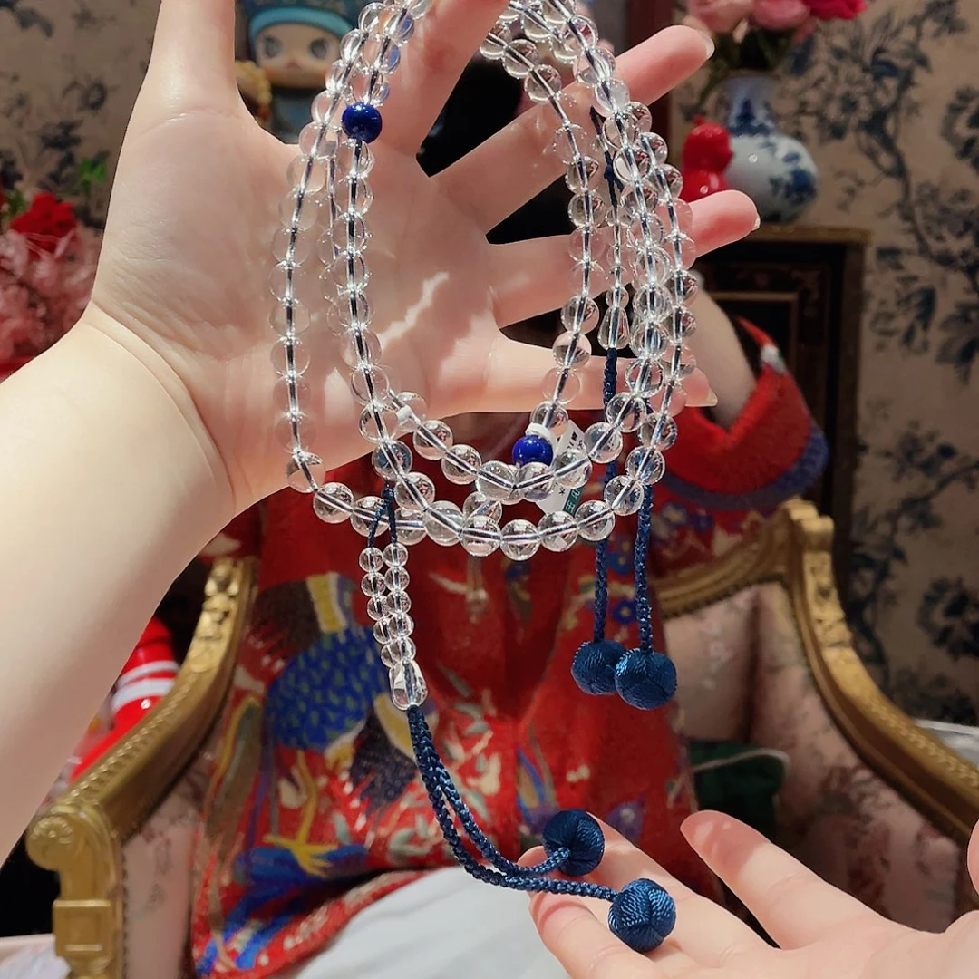 水晶颈饰未镶嵌如**愿颈饰