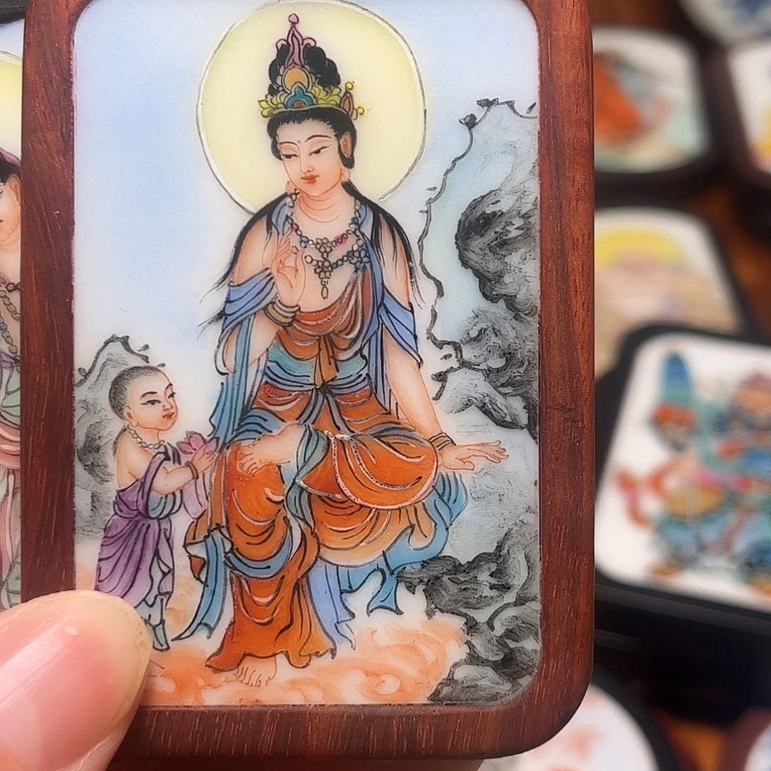 摆件u****5瓷片挂件一个