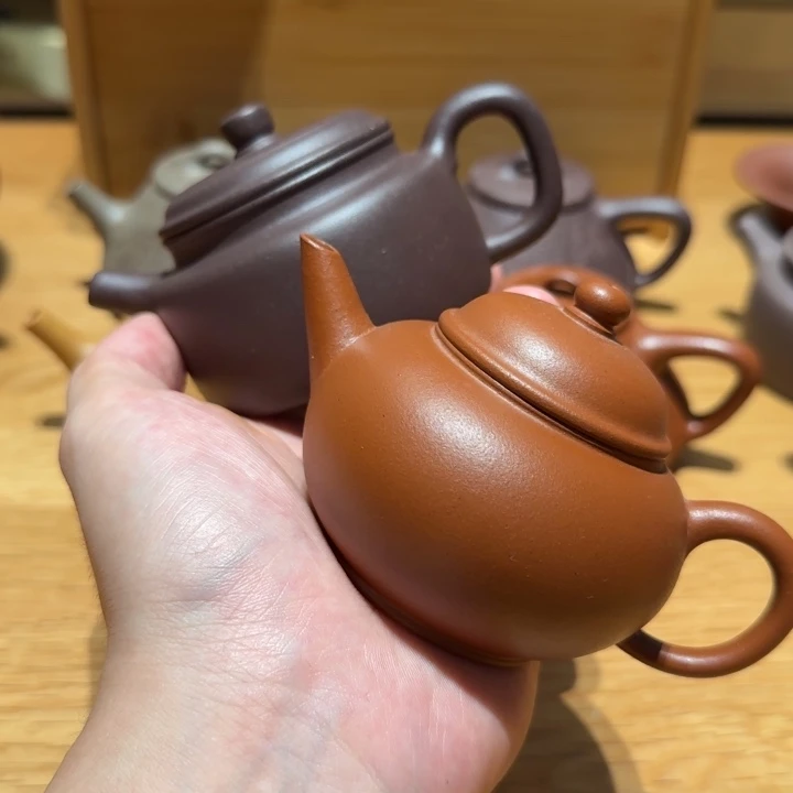 追***者茶壶紫砂德钟+水平