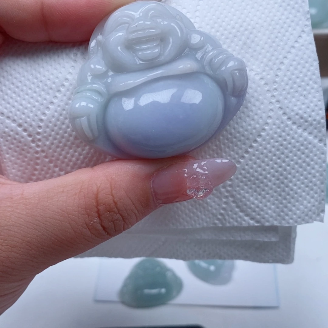 颈饰未镶嵌翡翠天然翡翠