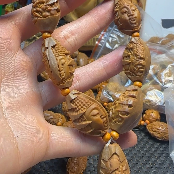 橄榄核手串/手链包衣一念