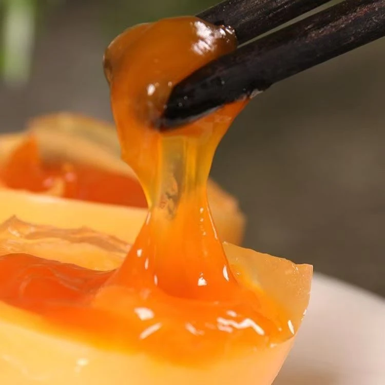 四川正宗无铅工艺土麻鸭溏心松花皮蛋新鲜美味