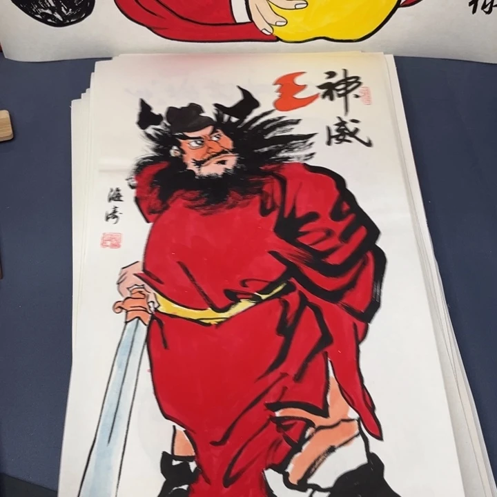 国画禅意画纯手绘作品