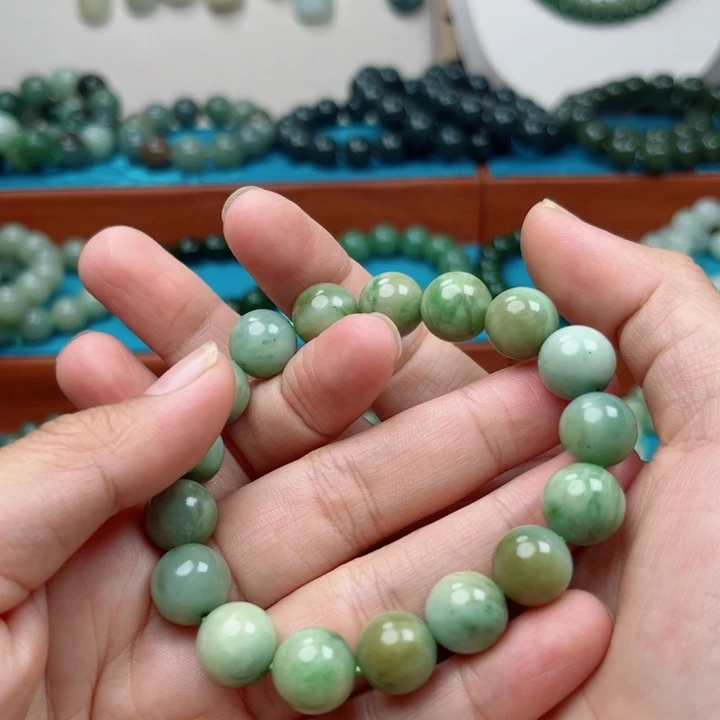 和田玉未镶嵌手链卡12