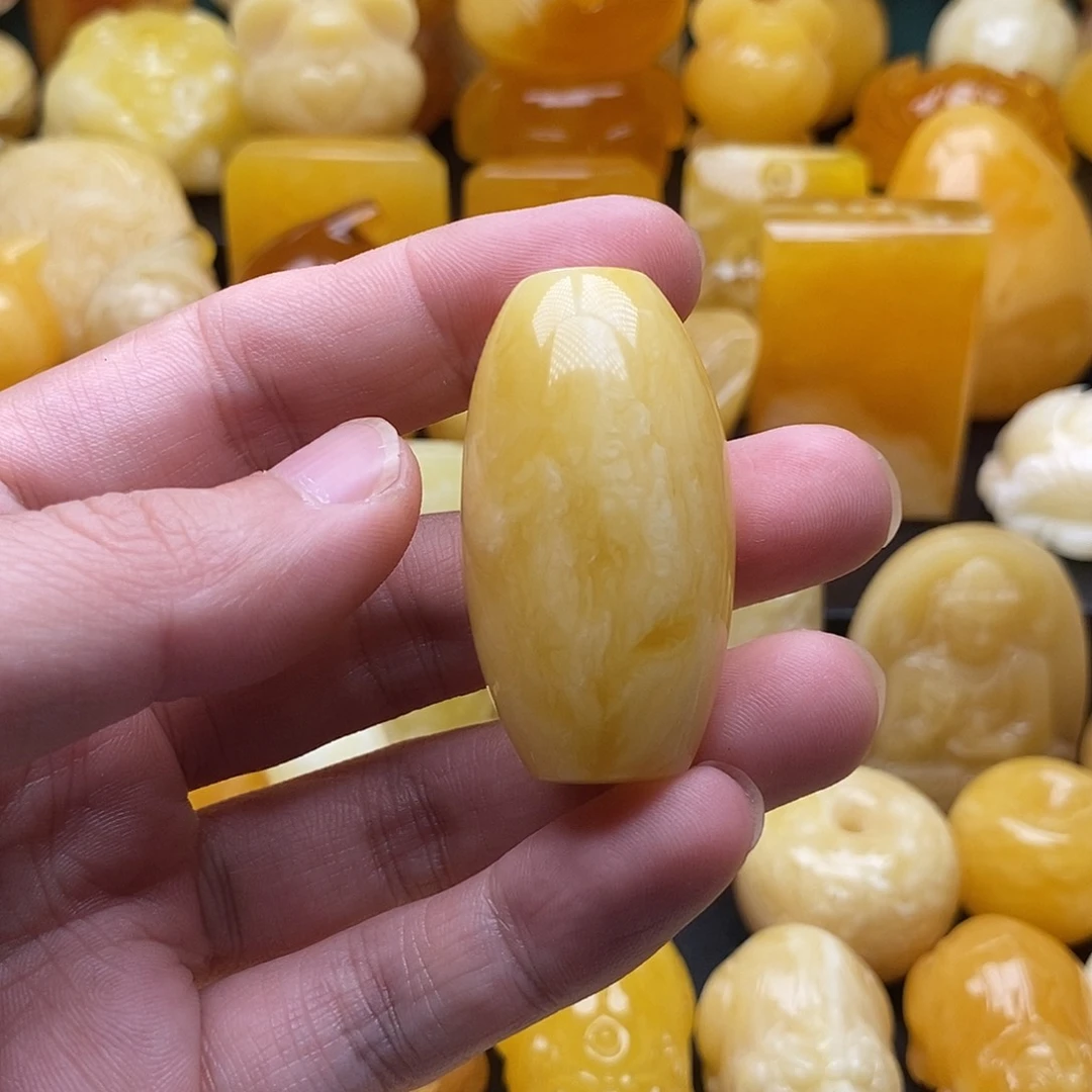 琥珀颈饰未镶嵌琥珀蜜蜡吊坠