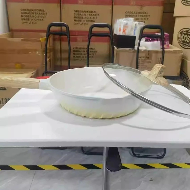 【tazzy】麦饭石28CM煎炒锅1