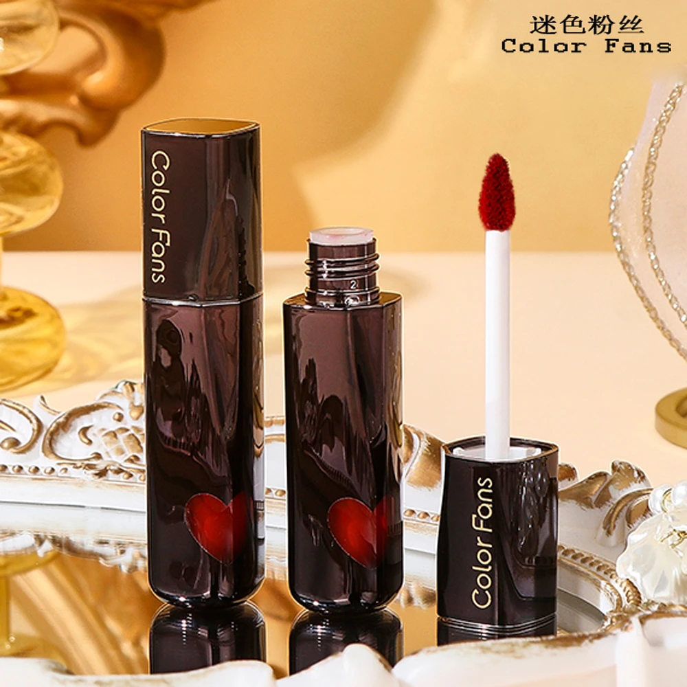 【不掉色不沾杯.显白唇釉】轻盈不干不粘腻唇釉防水不脱妆丝绒雾面