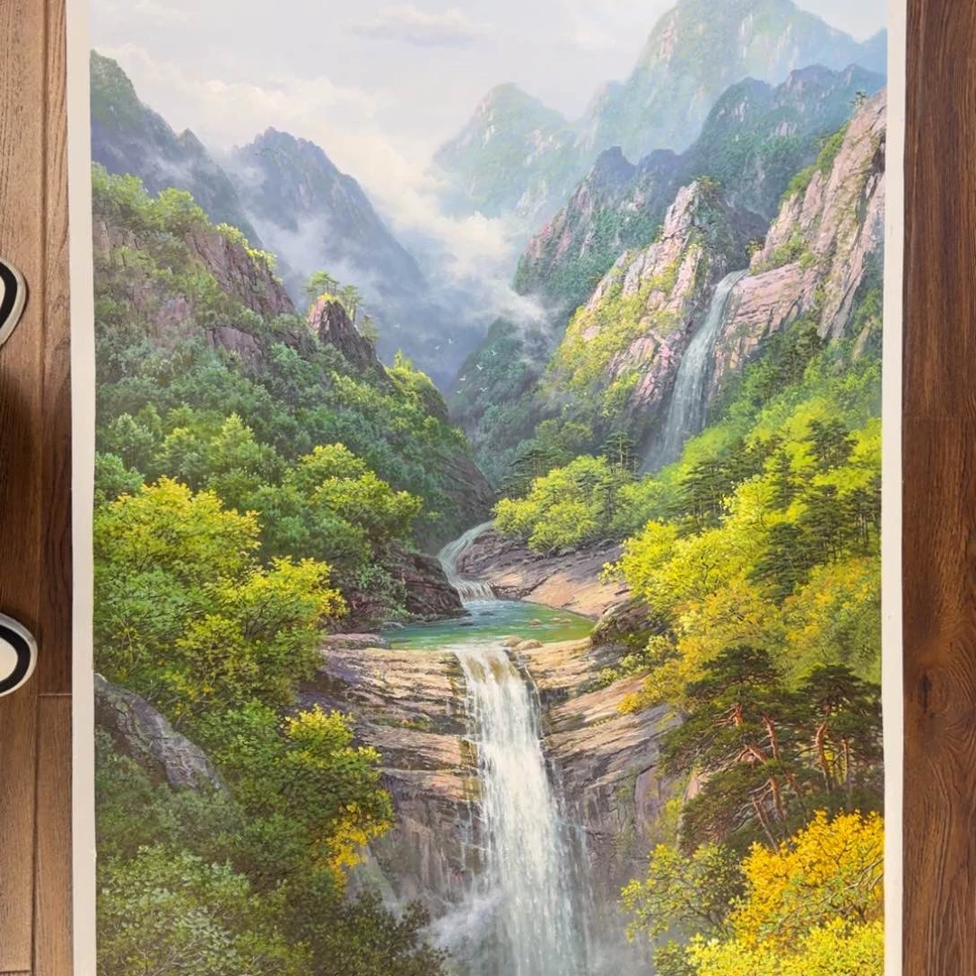 油画我也是一天也没有