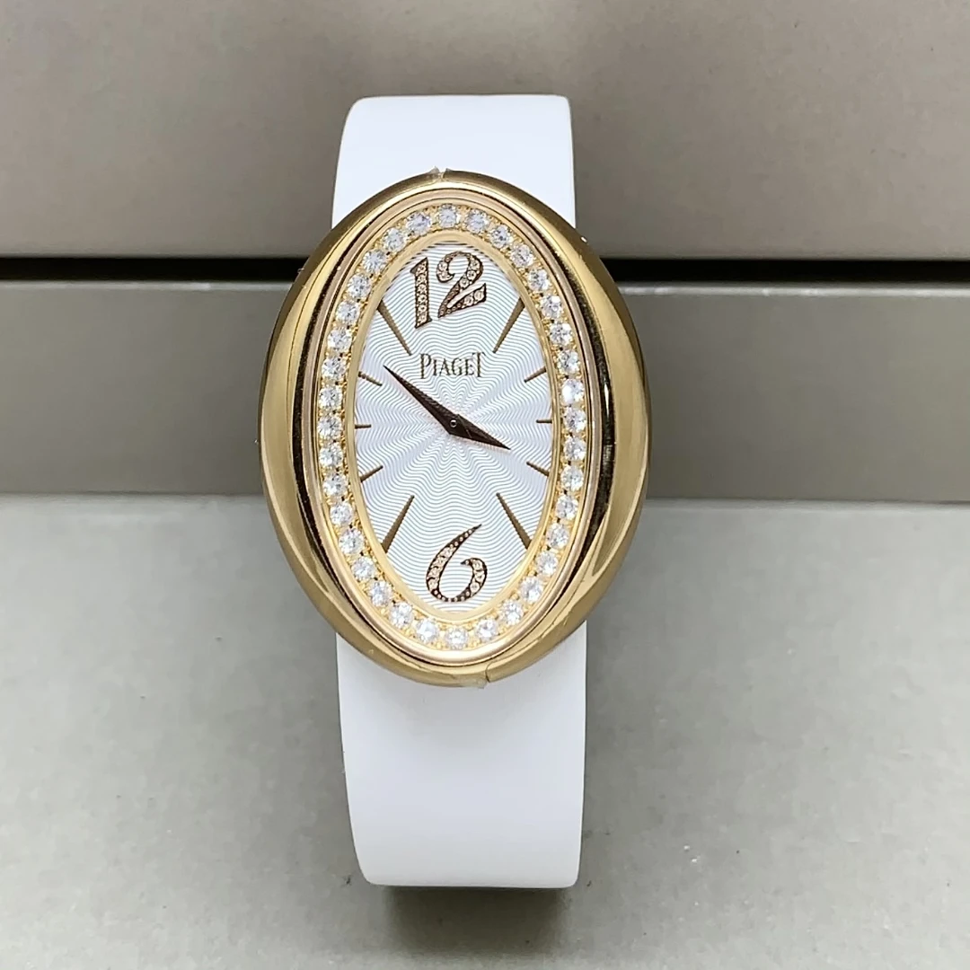 95新 Piaget/伯爵 23年/珠宝腕表/18k金/原钻/G0A32096/40x31mm