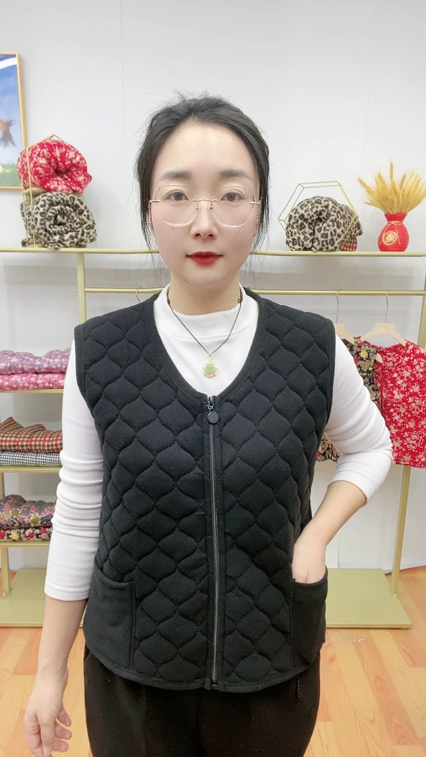 【加大加肥  男女同款】马甲加厚舒适百搭时尚保暖