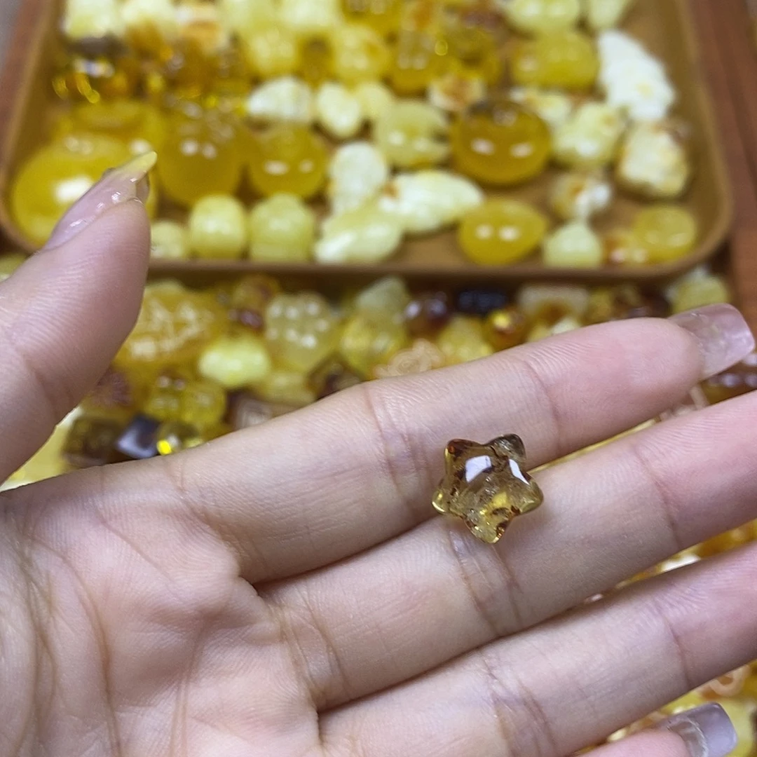 吊坠橄榄核星星63