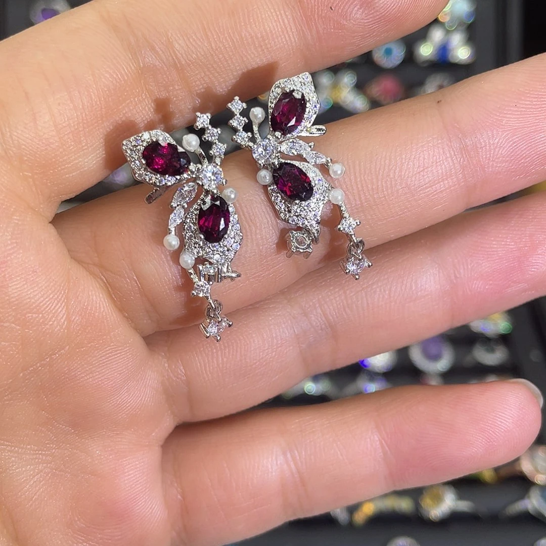 紫晶珠宝半成品未镶嵌