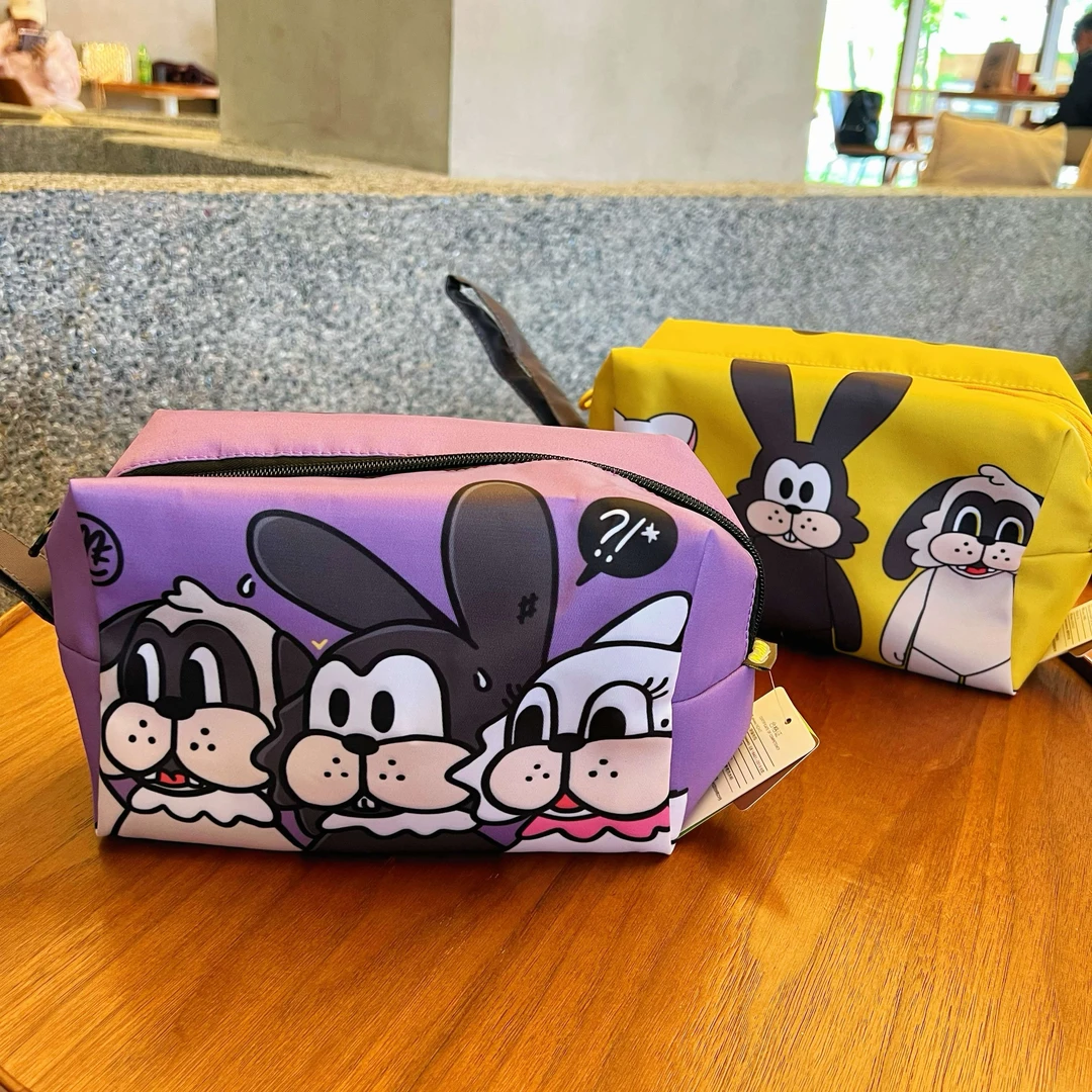 大容量化妆包可爱卡通便携收纳包手提防水旅行洗漱包