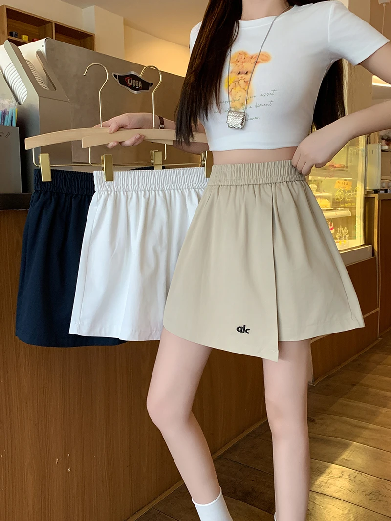 【小可爱专属】夏装新款胖mm大码女休闲时尚运动服半身裙显瘦短裙