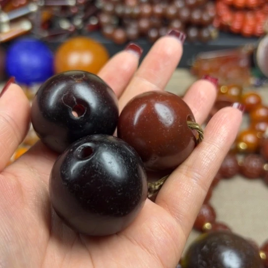 玛瑙/玉髓颈饰未镶嵌j****a