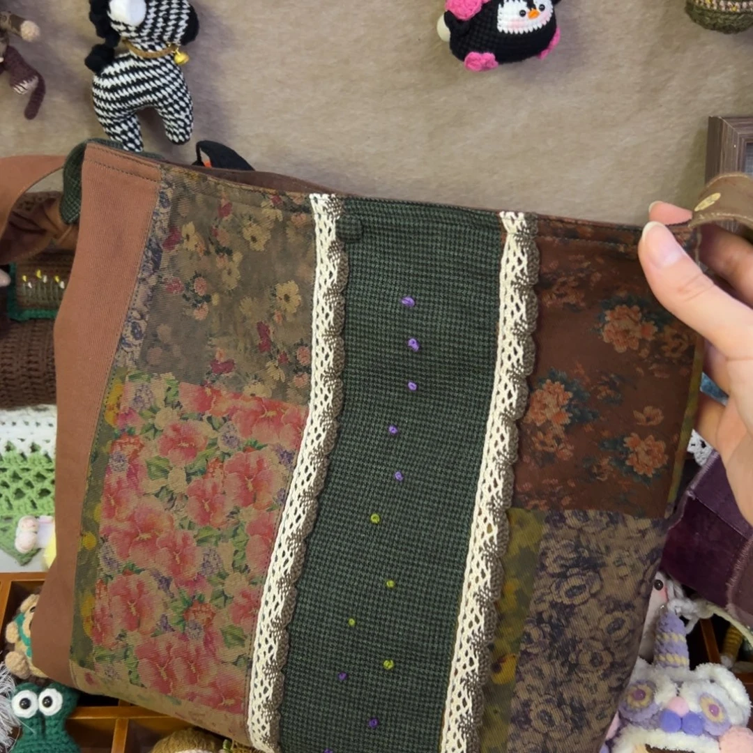 毛绒钩织刺绣手工包包玩偶居家用品