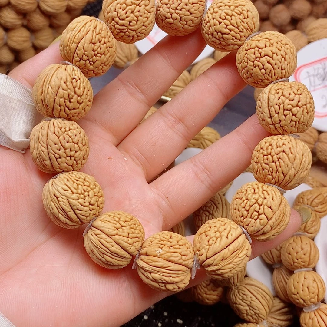 桃核手串H****正龙鳞王22