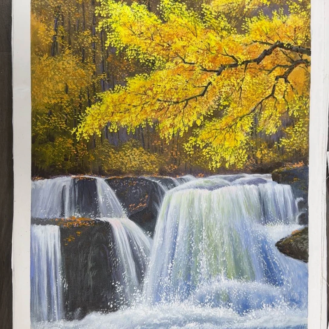 油画加油加油努力加油加油