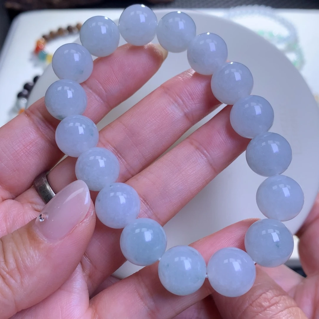 未镶嵌手链翡翠翡翠手串卡12