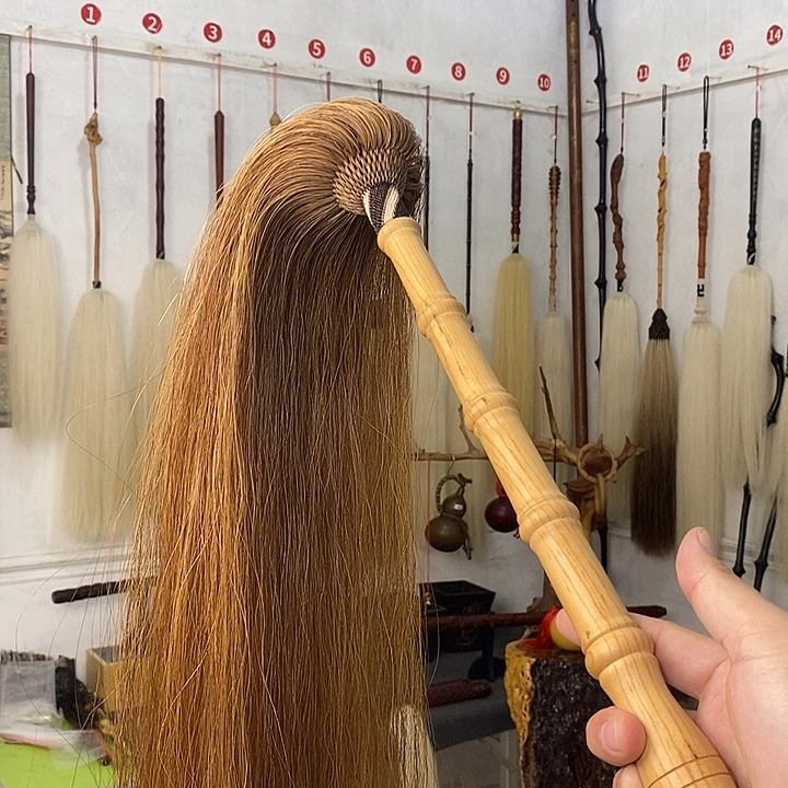 棕色拂尘一物一拍