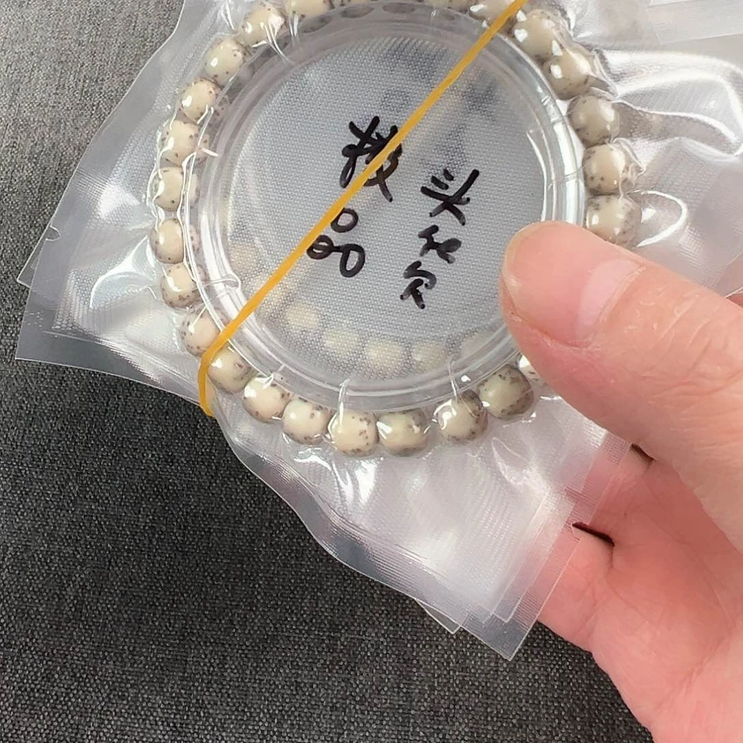 猴头核桃吊坠定制河豚单圈大留白8×7