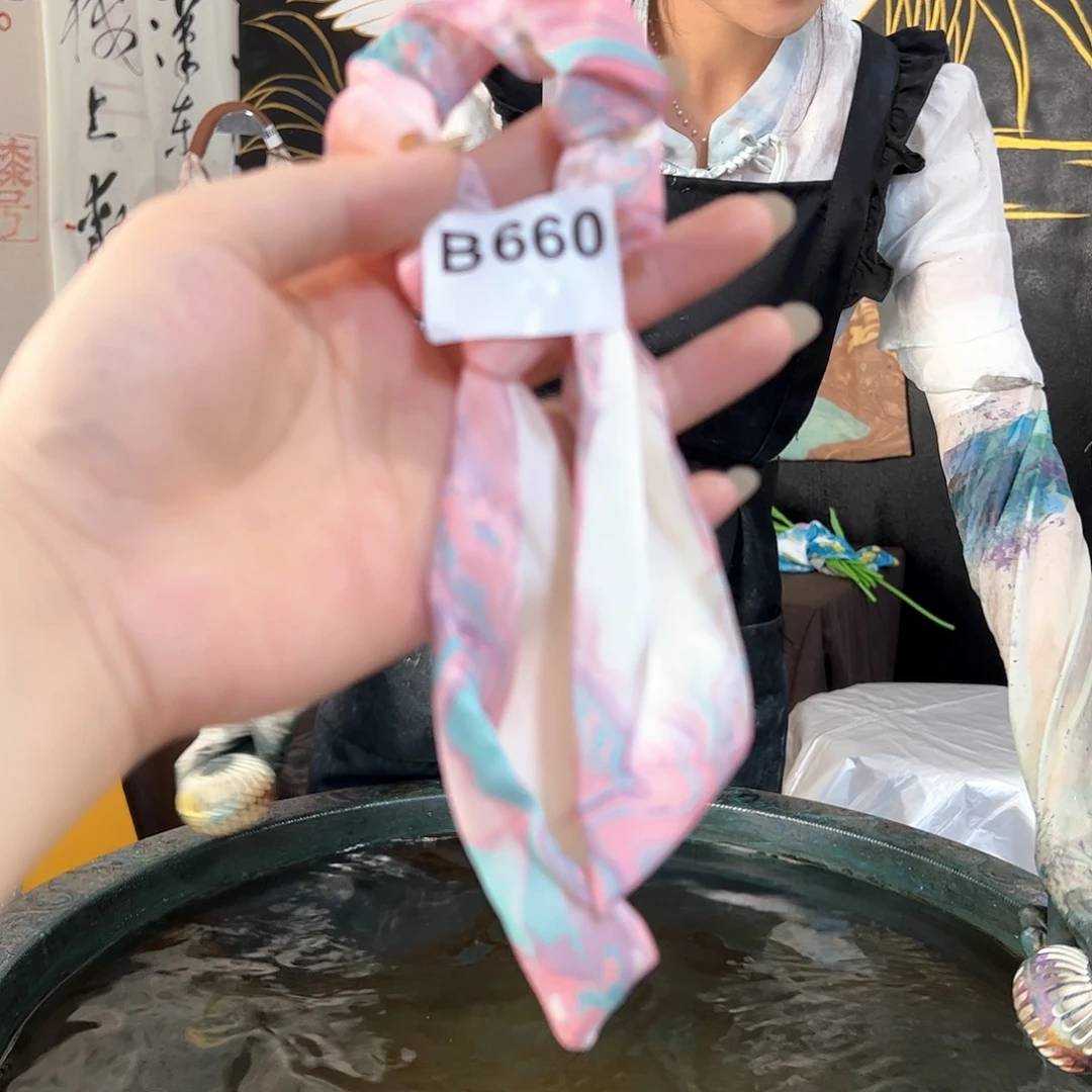 660兔耳朵发圈手作饰品