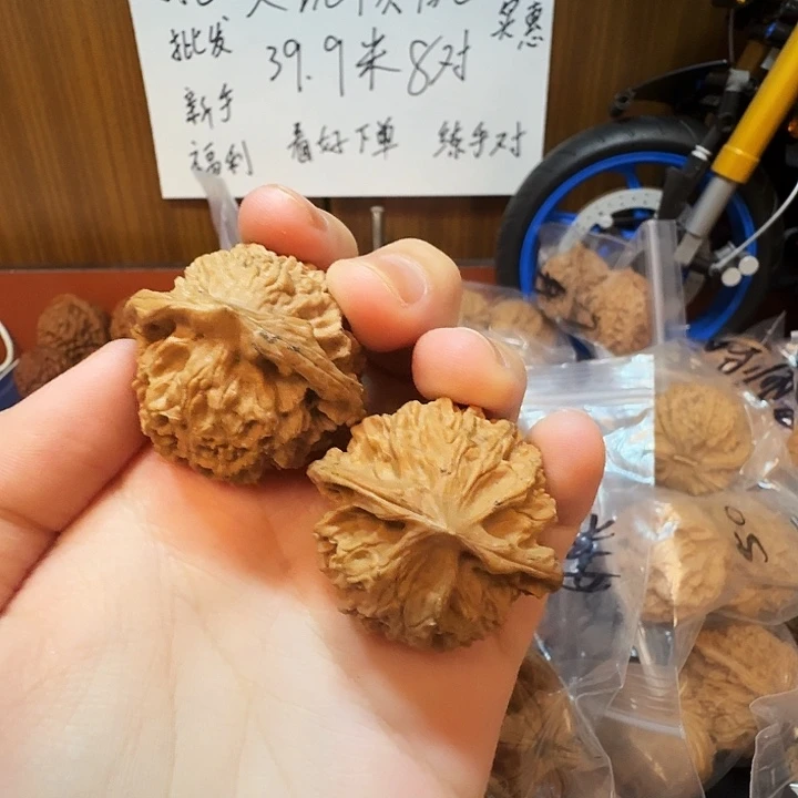 吊坠桃核35尺野生小众