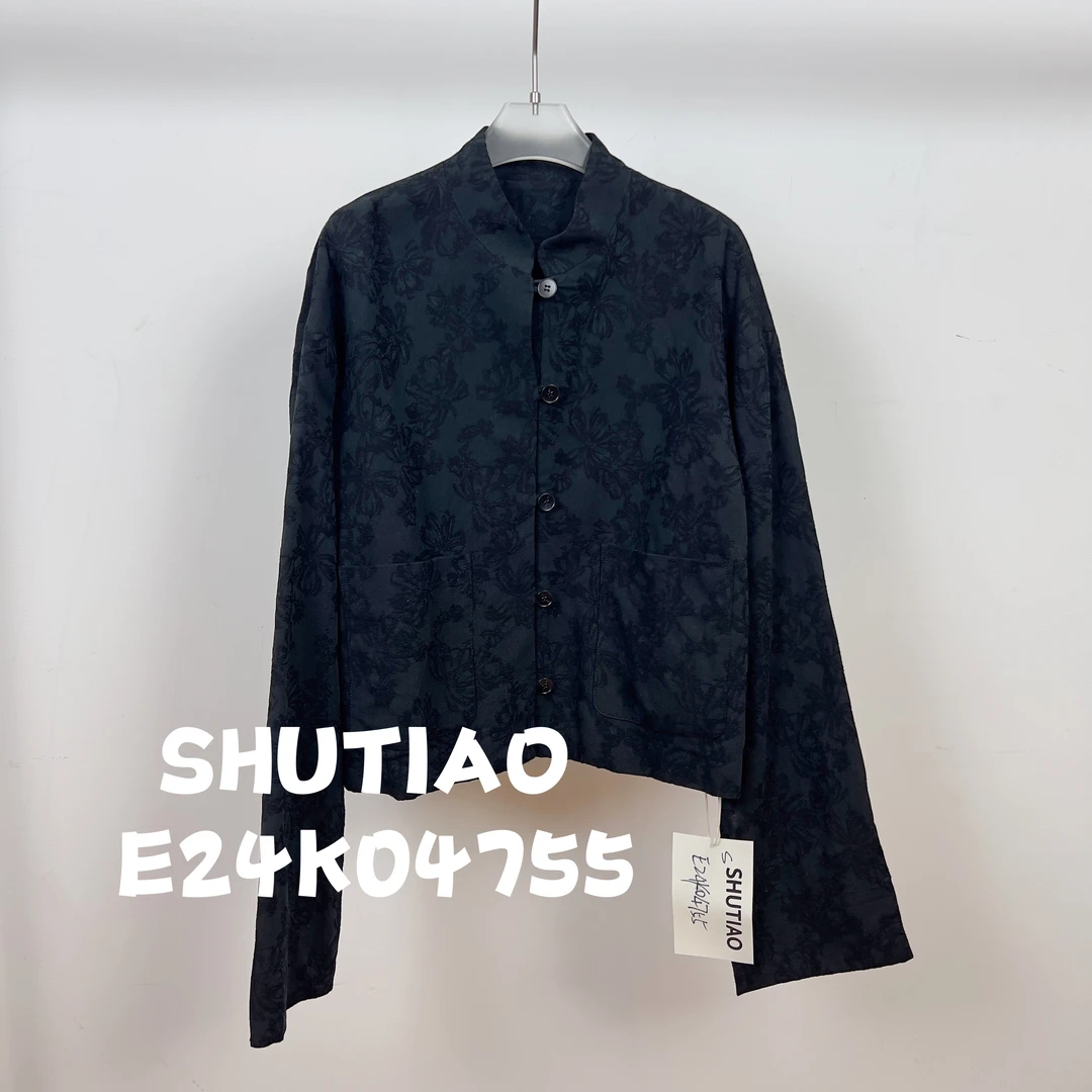 【SHUTIAO】2024秋冬：新款小众设计款外套E24K04755