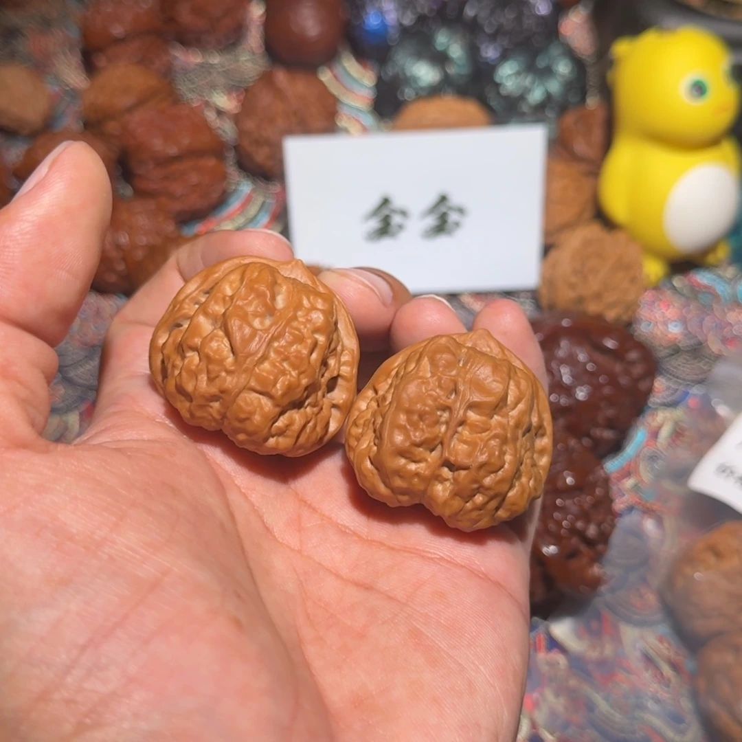 把件文玩核桃0001全品蛤蟆头，尺寸36.5