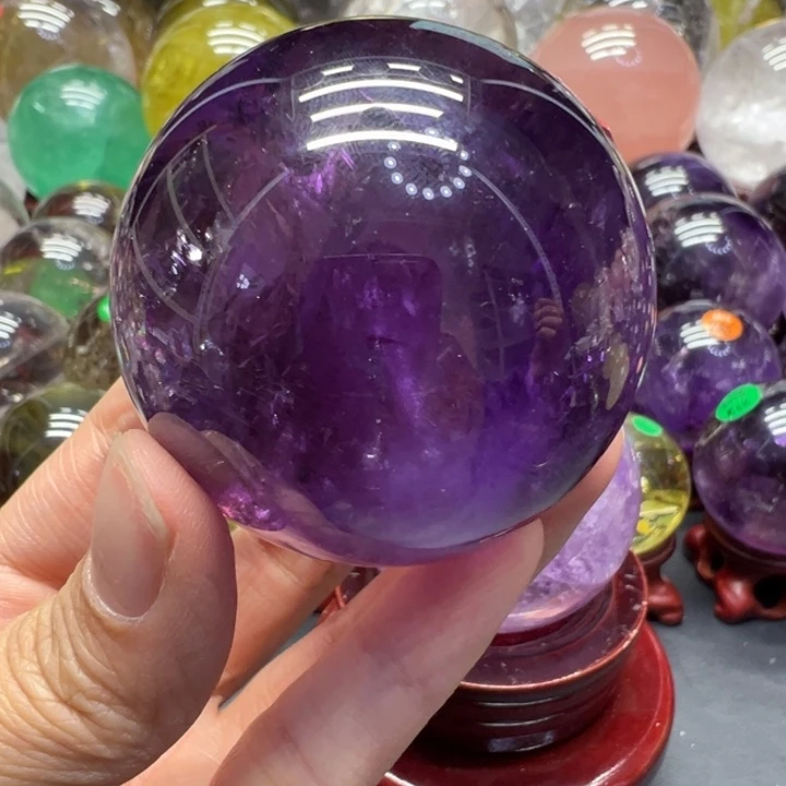 珠宝半成品未镶嵌水晶紫水2335xy