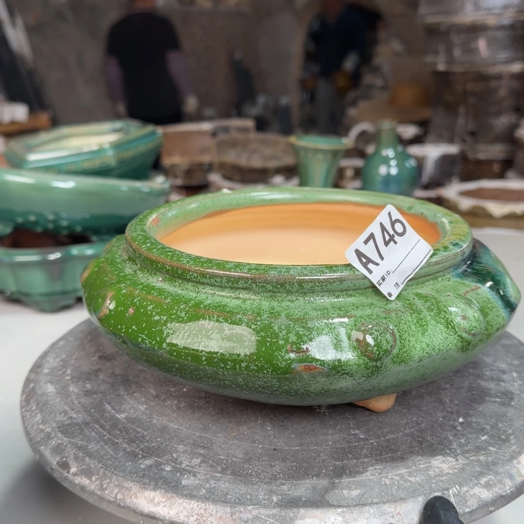 子***蘇花盆紫砂746瑕疵品