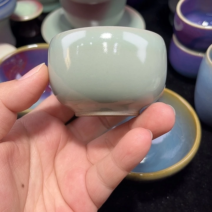 摆件陶钧窑茶器钧窑茶器