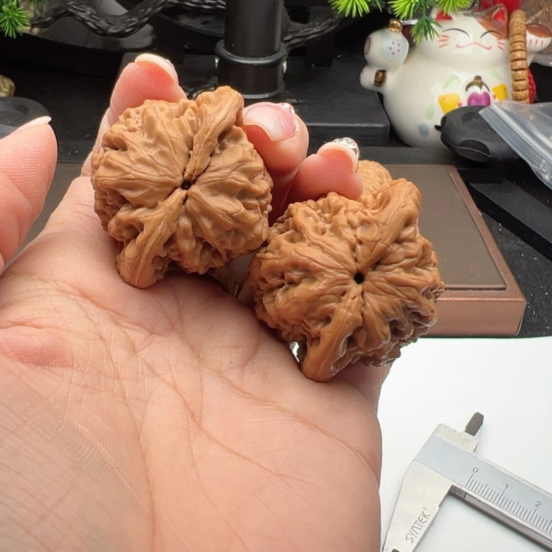 文玩核桃把件金公子42