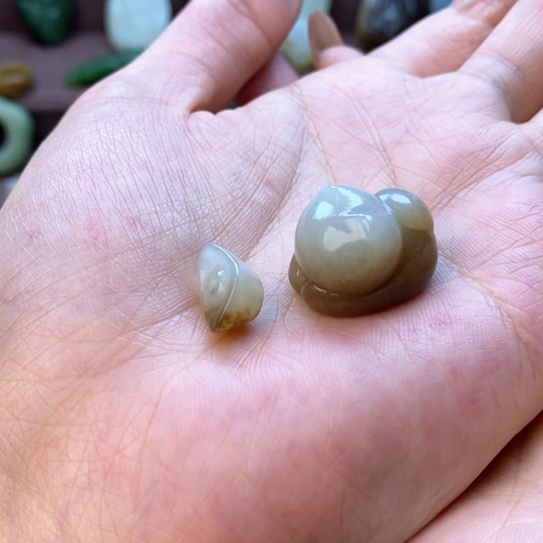 和田玉（糖玉）颈饰未镶嵌