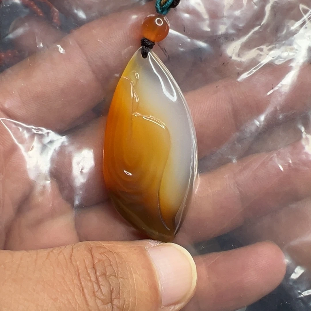 玛瑙/玉髓未镶嵌吊坠001