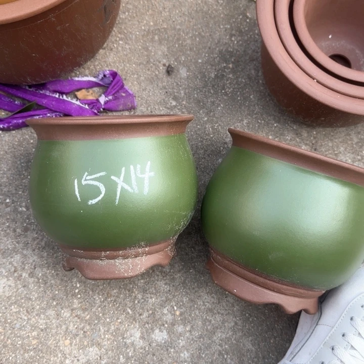 紫砂花盆特价清仓