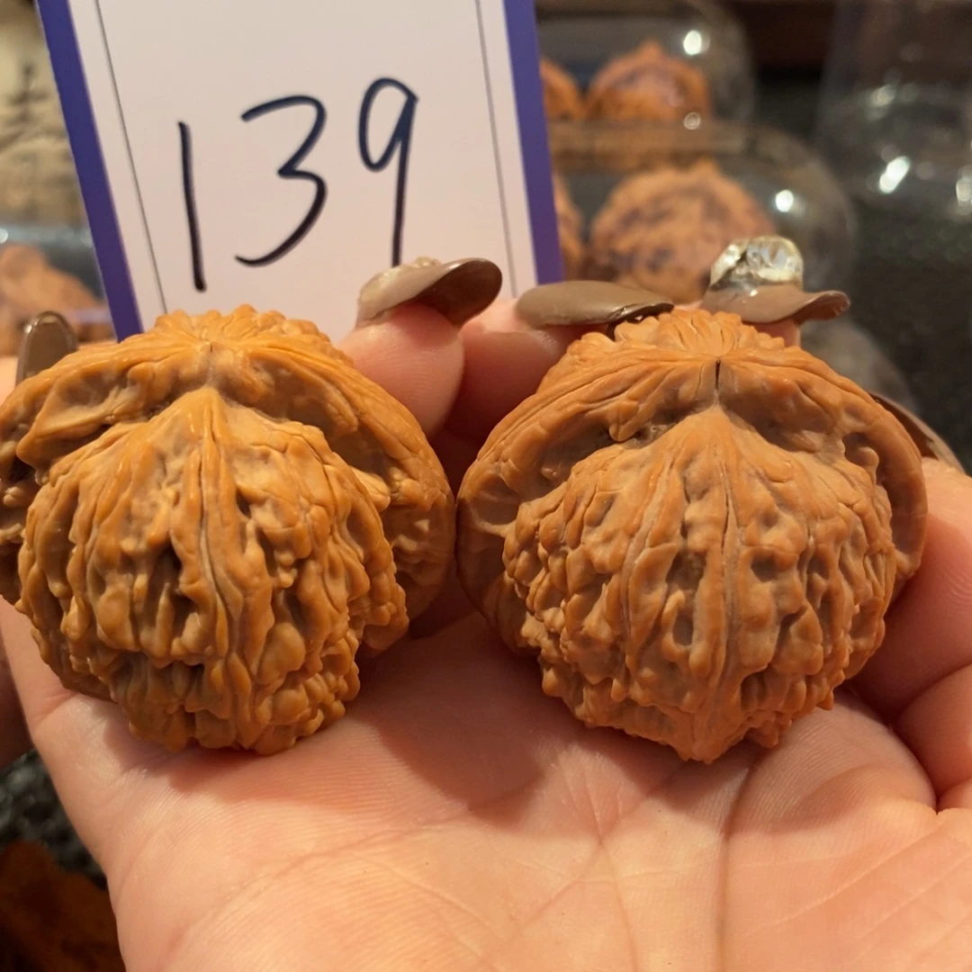 吊坠文玩核桃139卡姿兰44尺全品