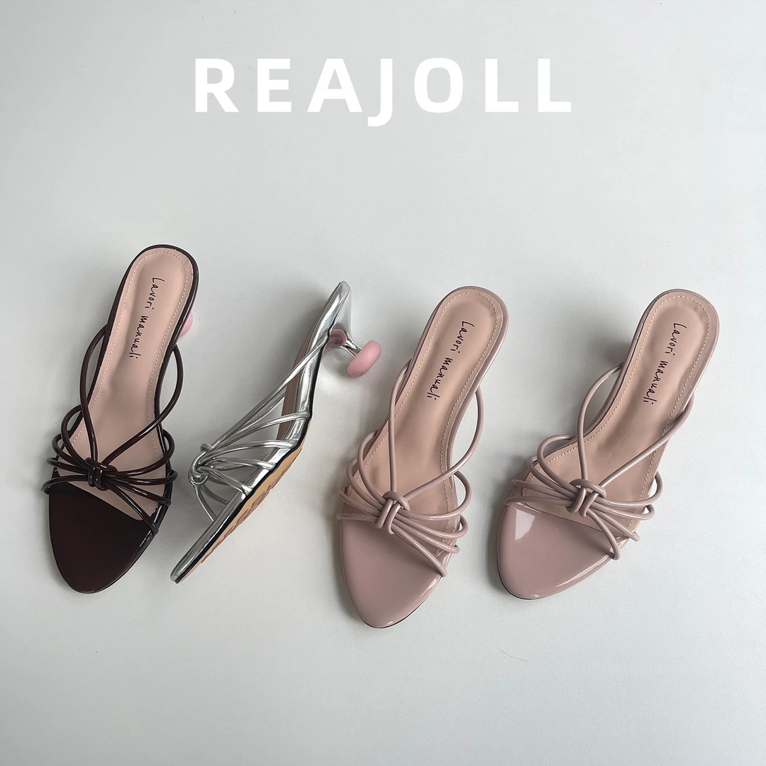 拖鞋女夏外穿2025新款配裙子高级感绝美不累脚法式网红半拖凉拖女