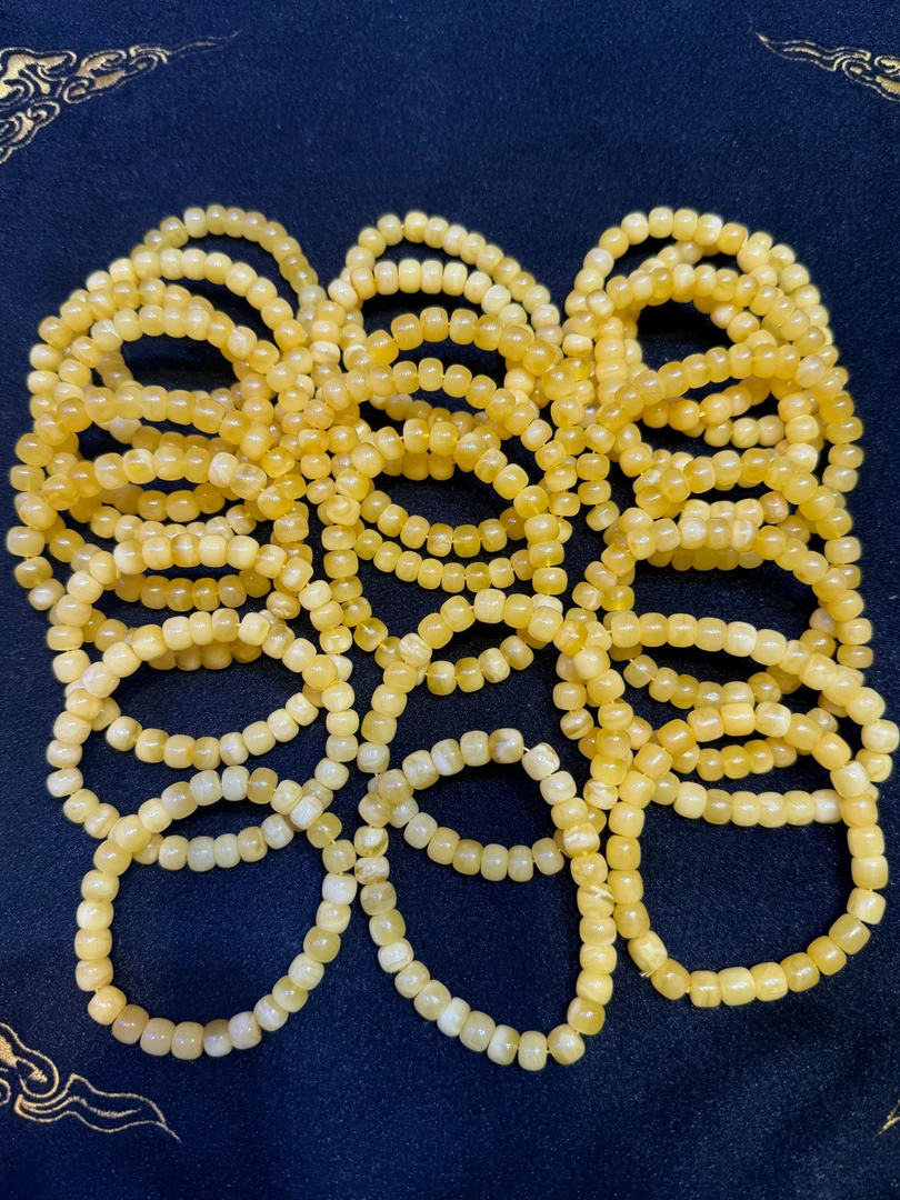 俄料暴力黄老型单圈手串8mm+/B3/多样性发一件