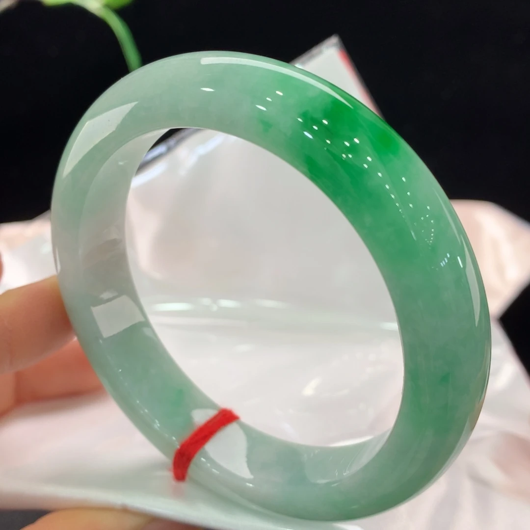 翡翠未镶嵌手镯0002