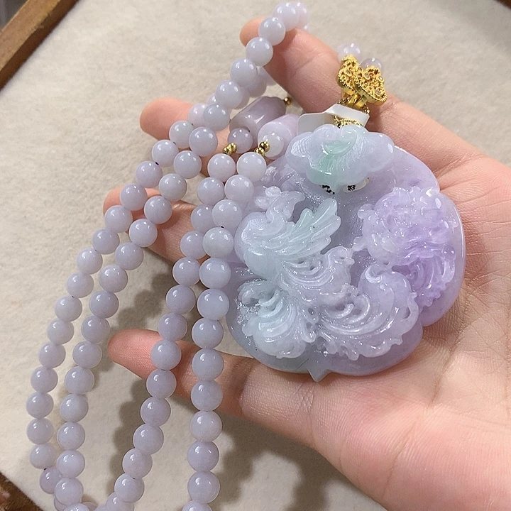 翡翠未镶嵌颈饰翡翠吊坠