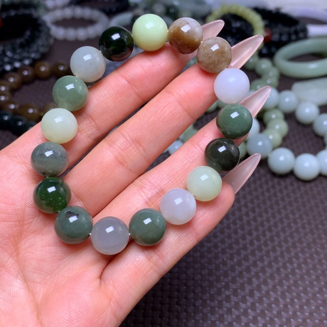 未镶嵌手串和田玉卡12