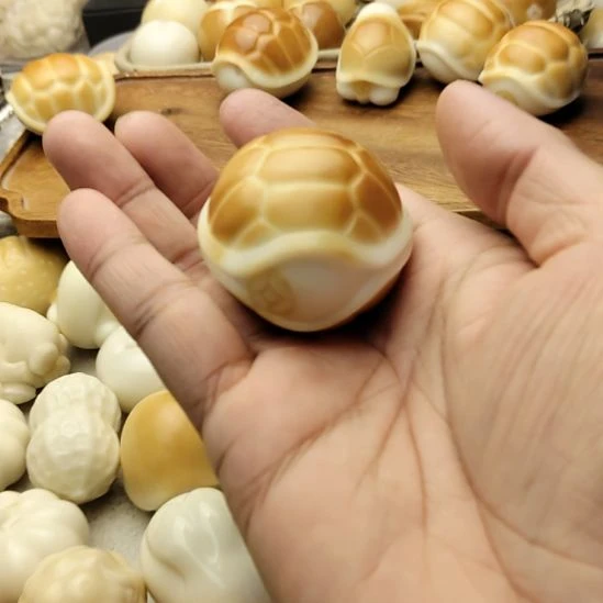 吊坠菩提根/象牙果双面富甲