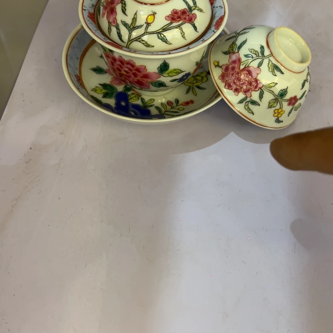 独***点瓷片瓷器摆件、茶室雅器。