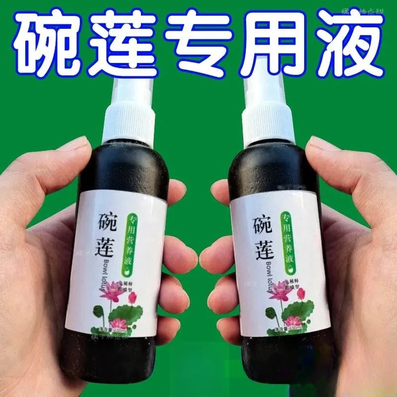 碗莲专用营养液睡莲肥料通用水溶肥水培种子发芽植物营养液促开花